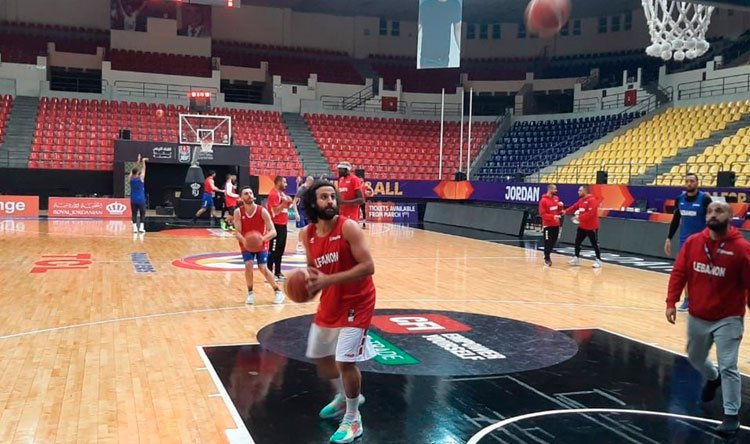 خسارة لبنان امام الاردن في تصفيات مونديال السلة