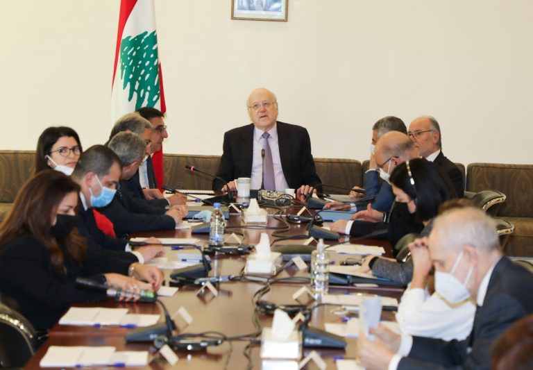 ميقاتي ترأس إجتماعا وزاريا وعقد سلسلة لقاءات