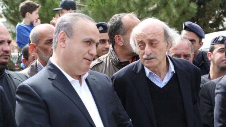 وهاب في كليمنصو.. وهذا ما بحثه مع جنبلاط