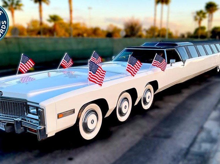 بالفيديو: أكبر سيارة في العالم مع مسبح وملعب غولف!