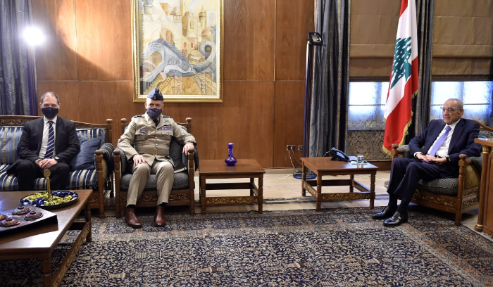 بري استقبل وفداً من وزارة الخزانة الأميركية