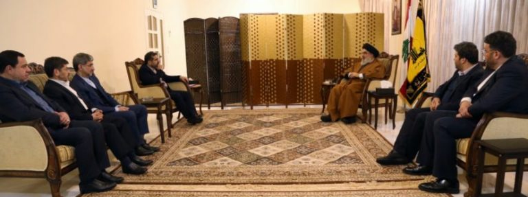 نصر الله استقبل وزير الثقافة الإيراني