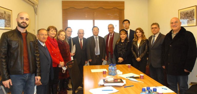 سفير الصين في لبنان يشارك باجتماع رابطة الصداقة الصينية ـ اللبنانية