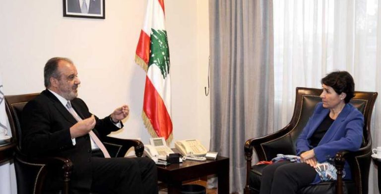 بوشكيان عرض وغريو سُبل التعاون بين لبنان وفرنسا