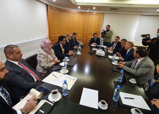 حميه التقى وفد الحكومة العراقية: لولا الفيول العراقي لكان لبنان في عتمة شاملة