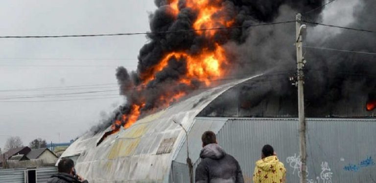 ضربة روسية تدمر مطار فينيتسيا وسط أوكرانيا