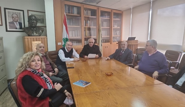 القصيفي يطلق تقرير حرية الاعلام في لبنان للعام 2021