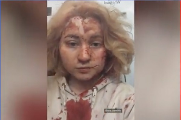 بالفيديو: طالبة أوكرانية نجت من القصف الروسي