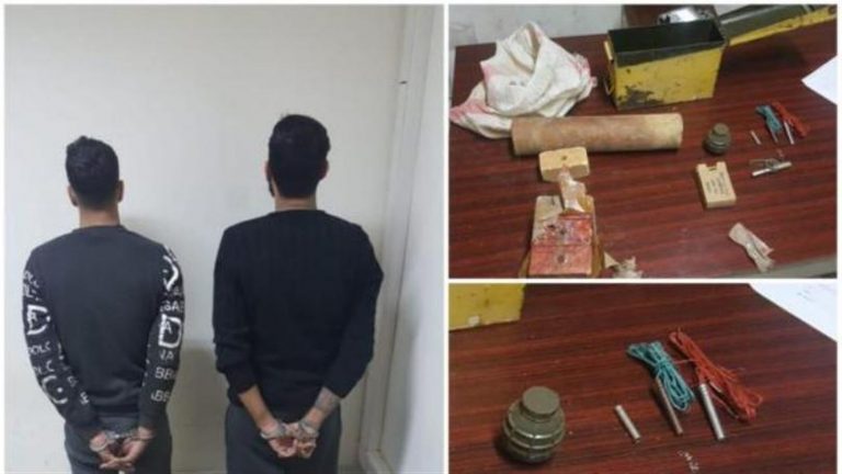 مروّجو مخدّرات بحوزتهم متفجّرات!