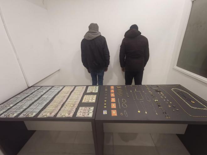 توقيف سارقي مجوهرات أثناء محاولتهما الفرار الى سوريا