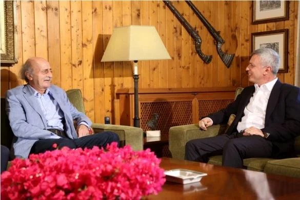 جنبلاط وفرنجية في باريس