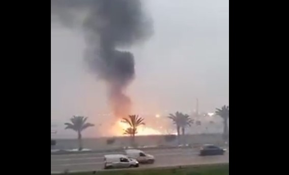 بالفيديو: انفجار شاحنة مفرقعات في الجزائر!