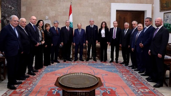 عون استقبل رئيس الرابطة المارونية: لمواجهة المرحلة الراهنة بموقف واحد