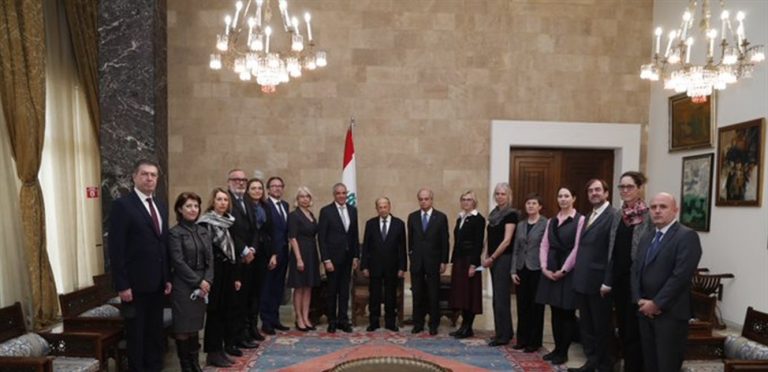 عون: لبنان ضد أي عمل حربي