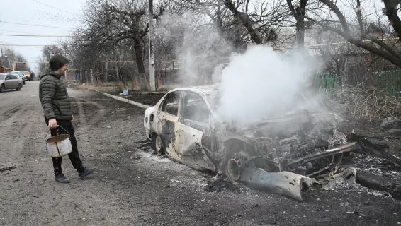 القوات الأوكرانية تقصف محطة حرارية في دونيتسك