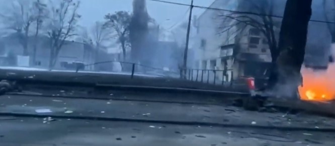 بالفيديو: كييف تحولت الى ركام!