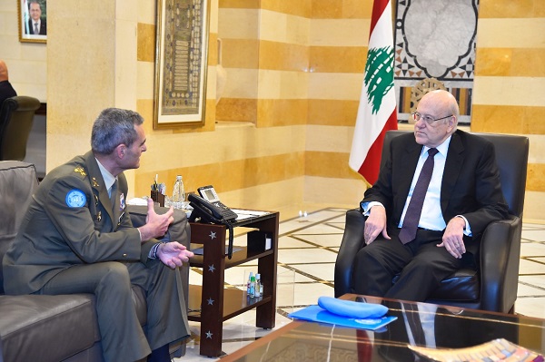 ميقاتي: لبنان ملتزم بالقرار 1701