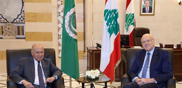 الوضع اللبناني والمبادرة الكويتية-الخليجية بين أبو الغيط وميقاتي