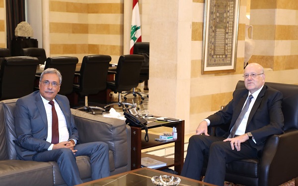 ميقاتي التقى وزير العدل: للقضاء الحق في أي ملف مالي ومصرفي