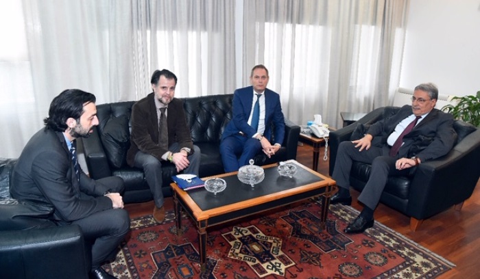 الخوري بحث مع وفد بعثة الإتحاد الأوروبي في قانون إستقلالية القضاء