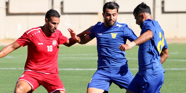 الصفاء أشعل معركة الهبوط مع الإخاء الأهلي في بطولة كرة القدم