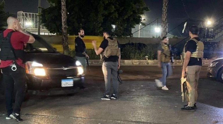 بالصور: تدابير أمنية في الضاحية الجنوبية لضبط الفلتان