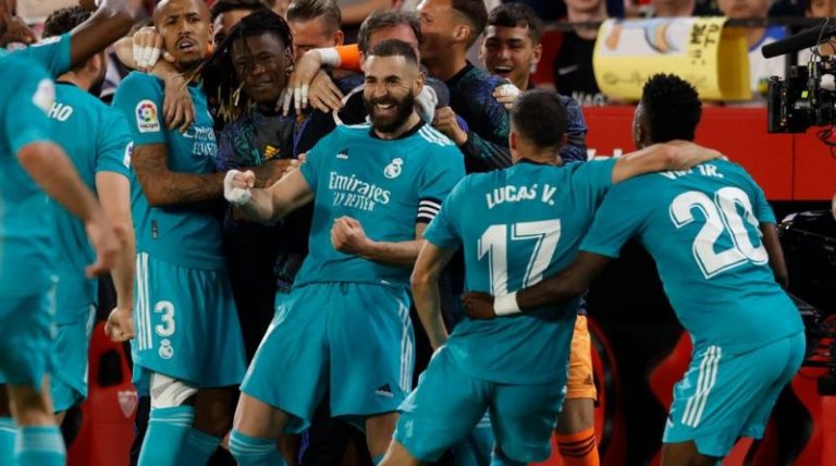 بالفيديو.. ريال مدريد يقلب الطاولة على اشبيلية