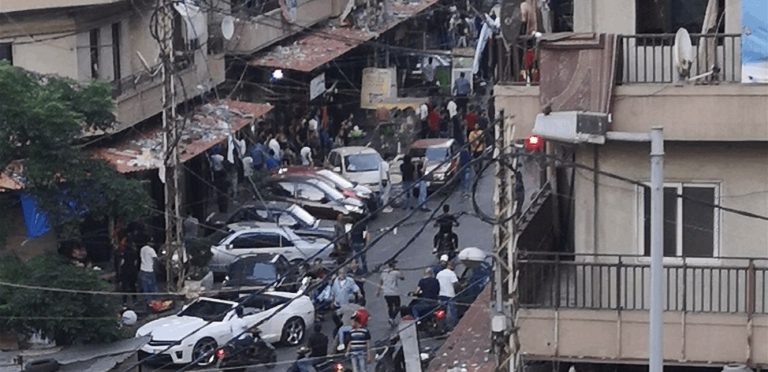 بالفيديو.. إشكال وإطلاق نار في طرابلس