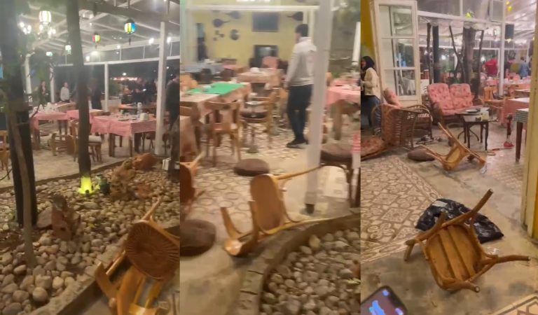 بالفيديو: جريح بإشكال في مقهى “الفلمنكي”