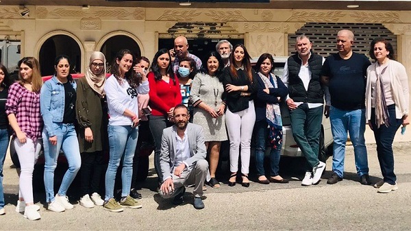 اعتصام لموظفي الضمان الاجتماعي في مركز بيت الدين