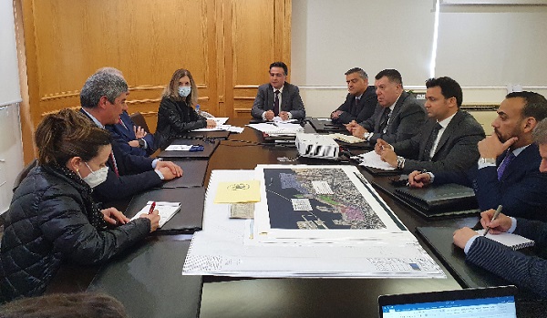 حميه عرض مع الطيران المدني الايطالي لمشروع التوأمة