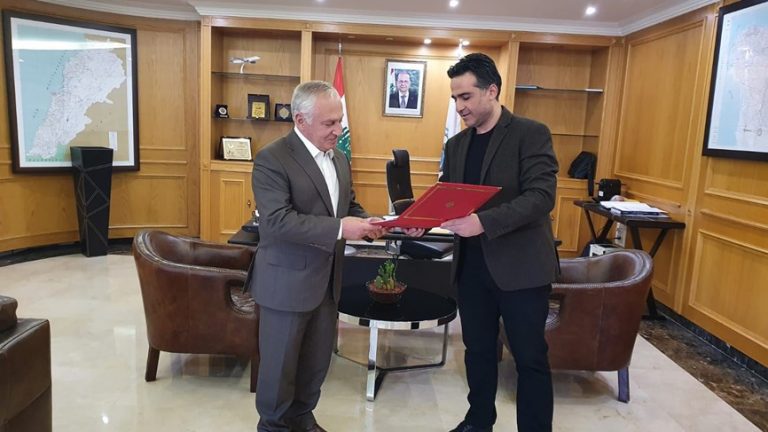 حميه يعلن فتح خط جوّي بين لبنان وأرمينيا