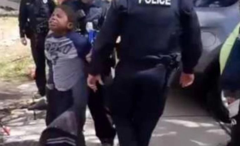 بالفيديو: شرطة نيويورك تعتقل صبياً لسرقته كيس رقائق بطاطا!