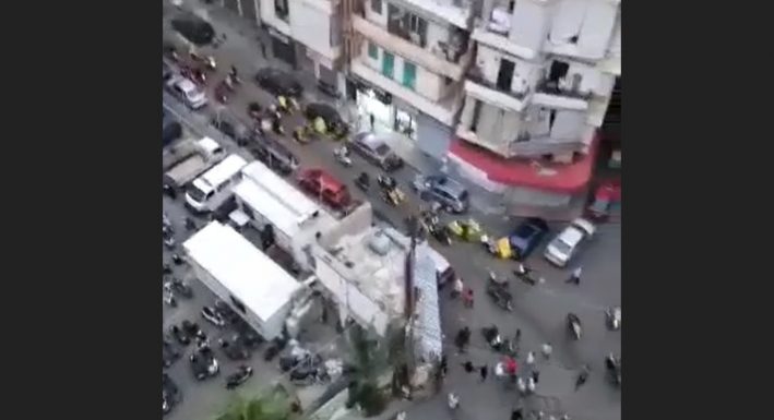 بالفيديو: هكذا حصل الاشكال بين “الجماعة” و”المشاريع” في بيروت