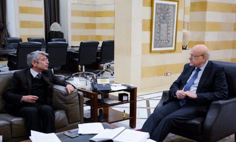 نجيب ميقاتي ووليد فياض