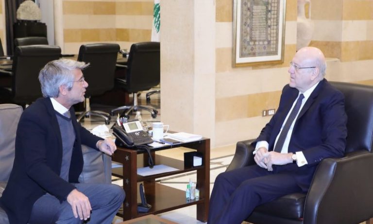 نجيب ميقاتي ووليد فياض