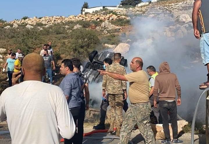 بالصور: ضحية من بلدة كفركلا في حادث سير مروّع