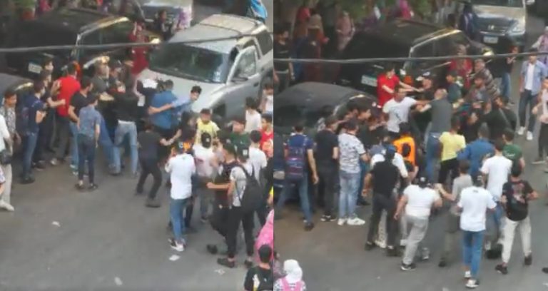 دهس وتضارب بالسكاكين في المريجة