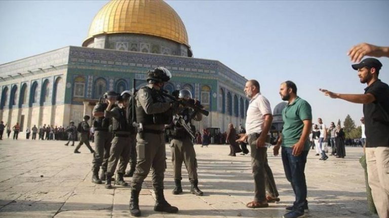 المسجد الأقصى مواجهات