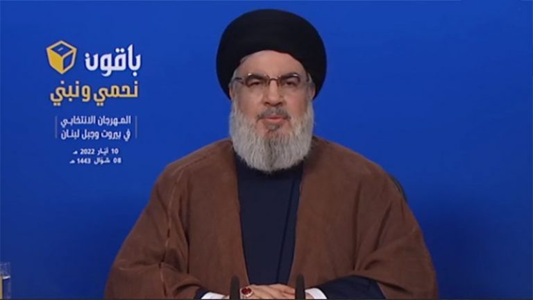 نصرالله للبنانيين: أنتم بين خيارين.. لبنان سيّداً أو متسكعاً على أبواب السفارات