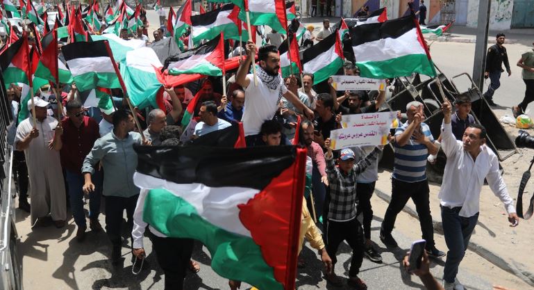 مسيرات الأعلام الفلسطينية