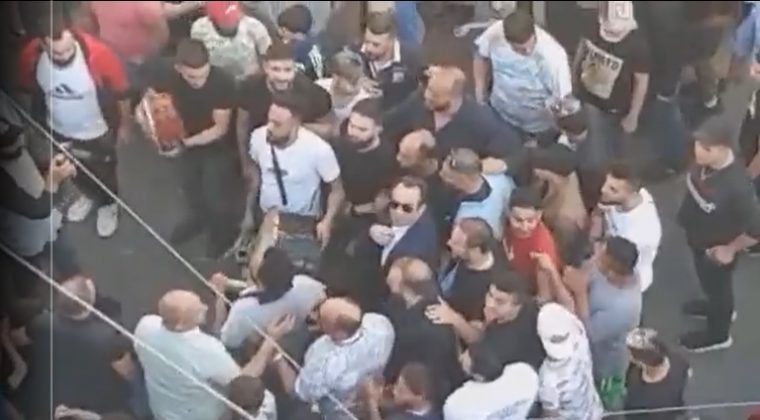 بالصوت والفيديو: رصاص خلال جولة بدر وإزالة صورة مخزومي في الطريق الجديدة