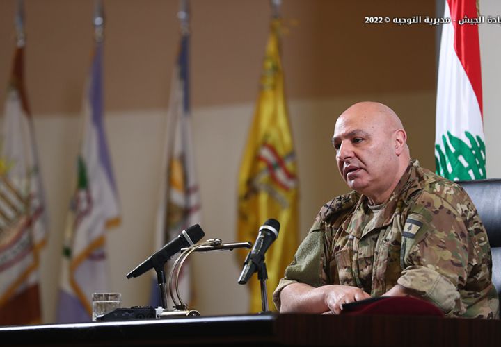 قائد الجيش للعسكريين: ما بذلتموه خلال الانتخابات انجاز