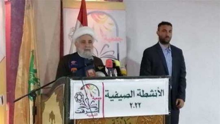 نعيم قاسم: لتشكيل حكومة وطنية تجمع أبناء البلد المختلفين