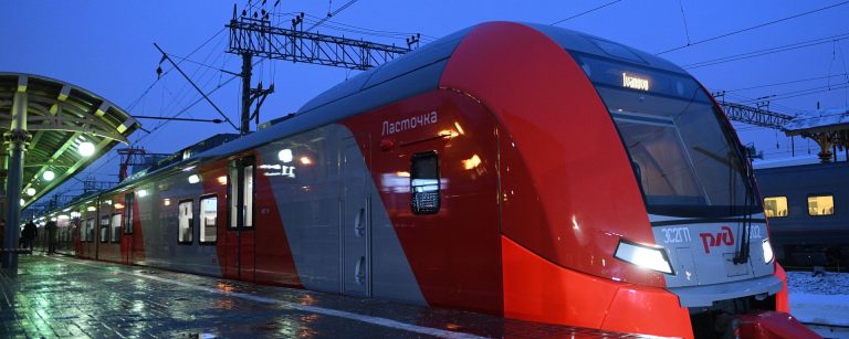 إطلاق أول قطار كهربائي مسيّر في روسيا