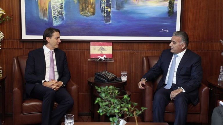 اللواء ابراهيم بحث تطورات ملف الترسيم مع هوكشتاين