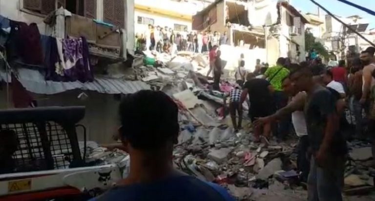 بالفيديو: وفاة الطفلة المُنتشلة من تحت الأنقاض في طرابلس