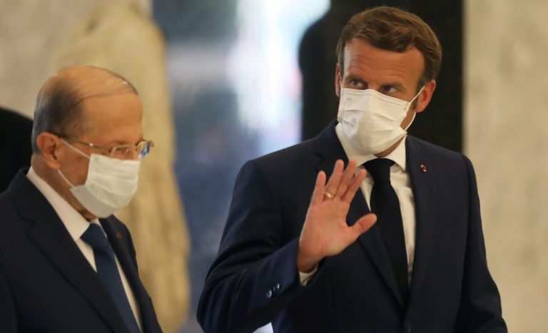 ماكرون لعون: فرنسا متعلقة بروابط الأخوة التي تجمعها مع لبنان