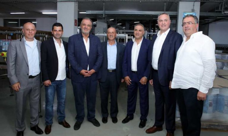 افتتاح خطّ إنتاج جديد في شركة مياه ترشيش- تالايا