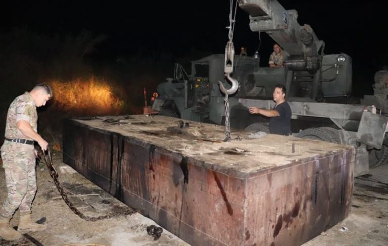 الجيش ضبط في طرابلس معدّات تُستَخدَم لسرقة النفط!